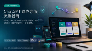 2026 年 ChatGPT Plus / Pro / Codex 国内充值完整教程：支付宝微信怎么开通